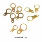 Earth Tags Brass