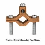 Bronze -Copper Grounding Pipe Clamps