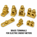 Brass Terminals for Electric Energy Meters