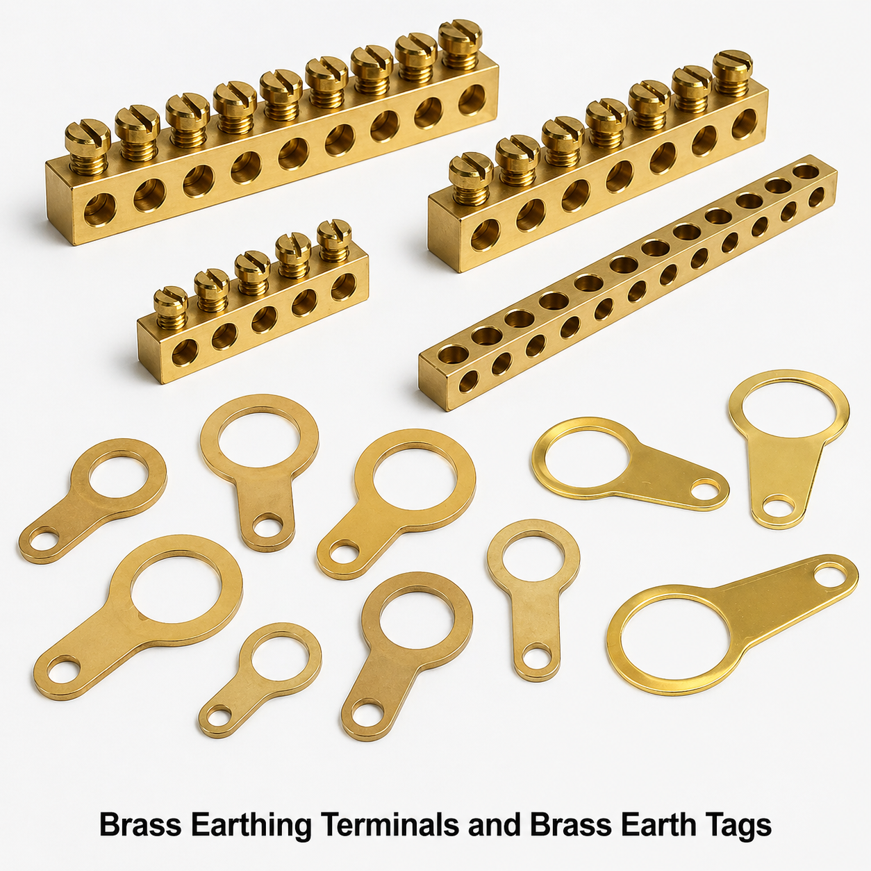 Brass Earthing Terminals and Brass Earth Tags