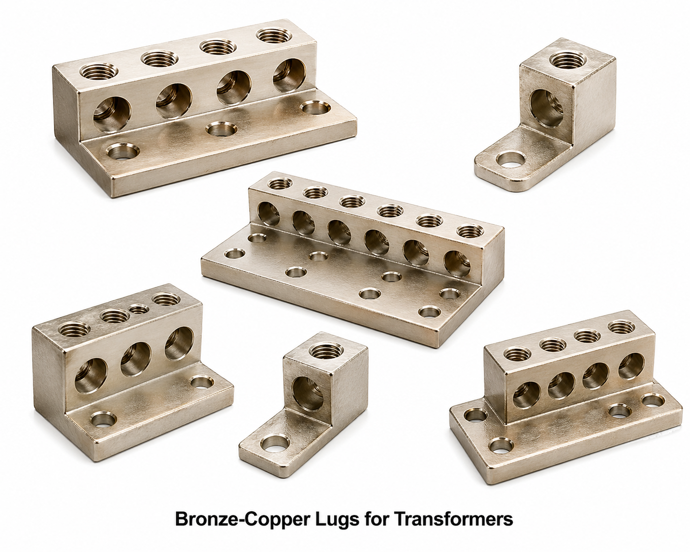 Bronze-Copper Cast Lugs for Transformers