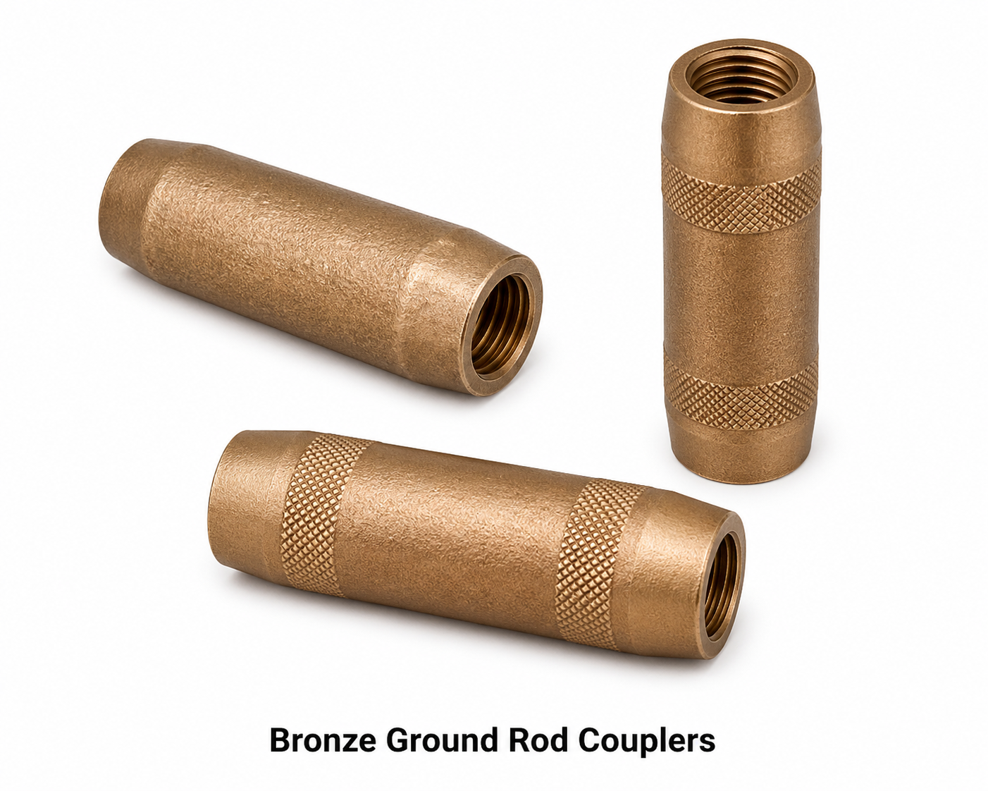 Bronze Ground Rod Couplers