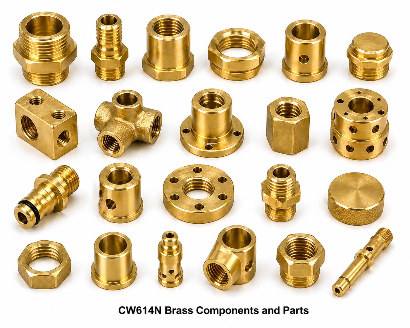 CW614N Brass Components and Parts