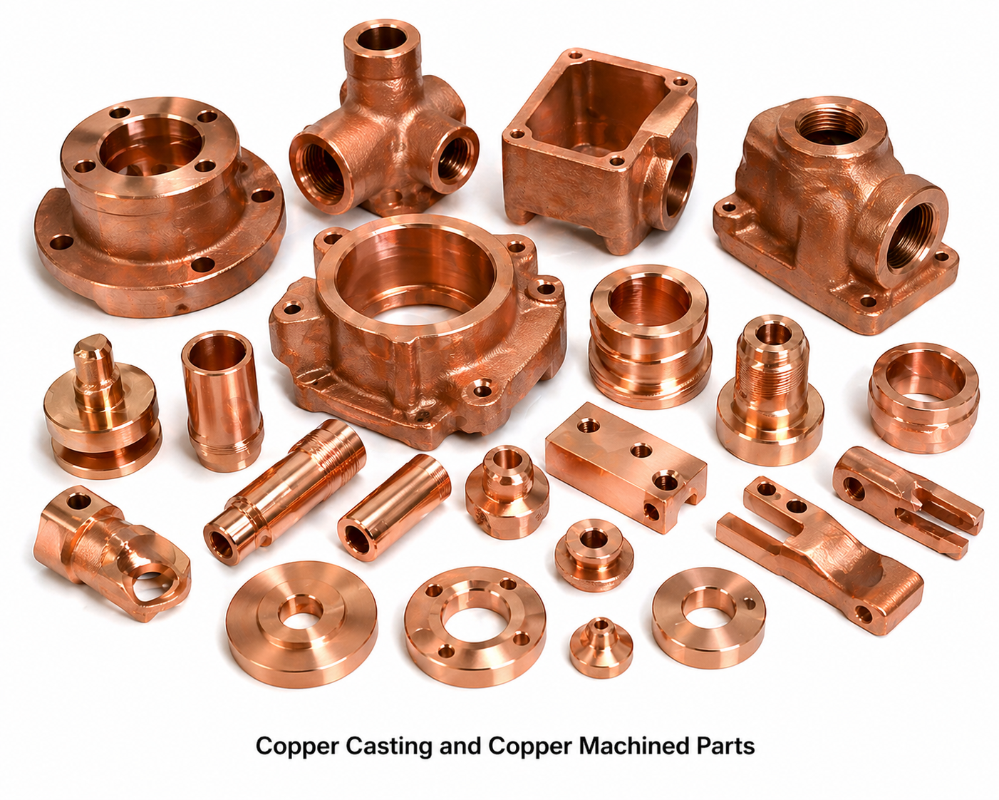 Copper Casting and Copper Machined Parts