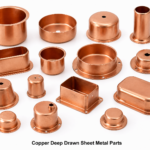 Copper Deep Drawn Sheet Metal Parts