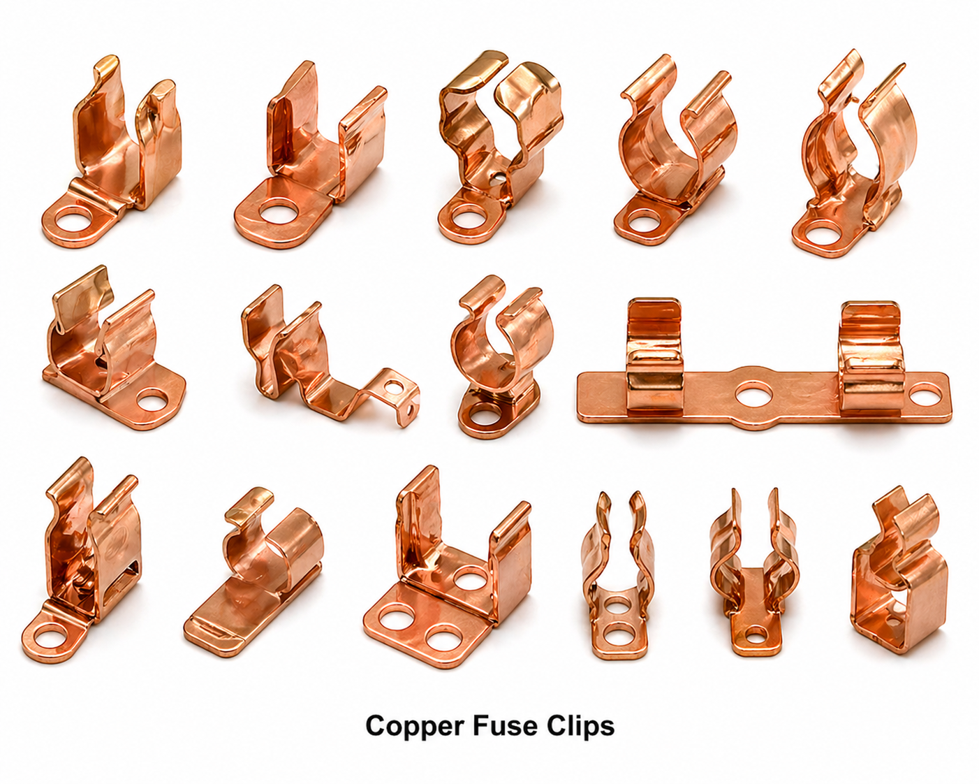 Copper Fuse Clips