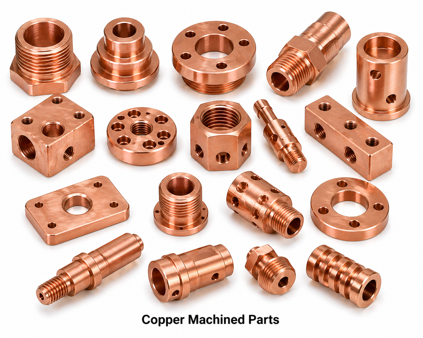Copper Machined Parts