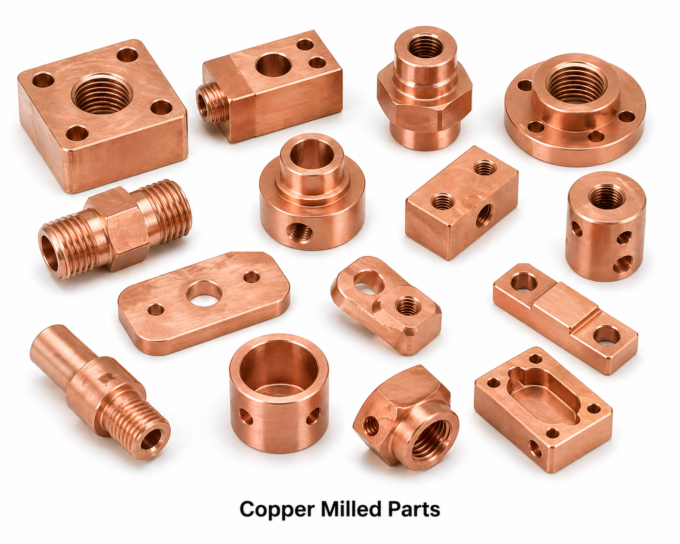 Copper Milled Parts