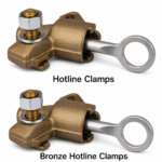 Hotline clamps, India hotline clamps manufacturers, Bronze Hotline clamps,