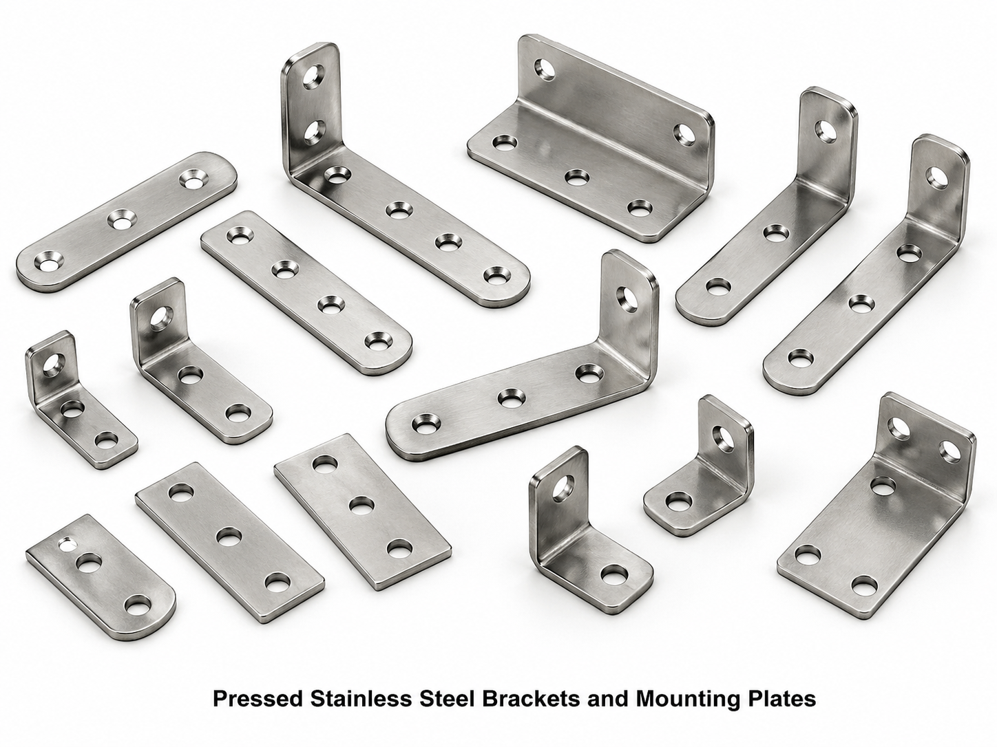 Pressed Stainless Steel Brackets and Mounting Plates