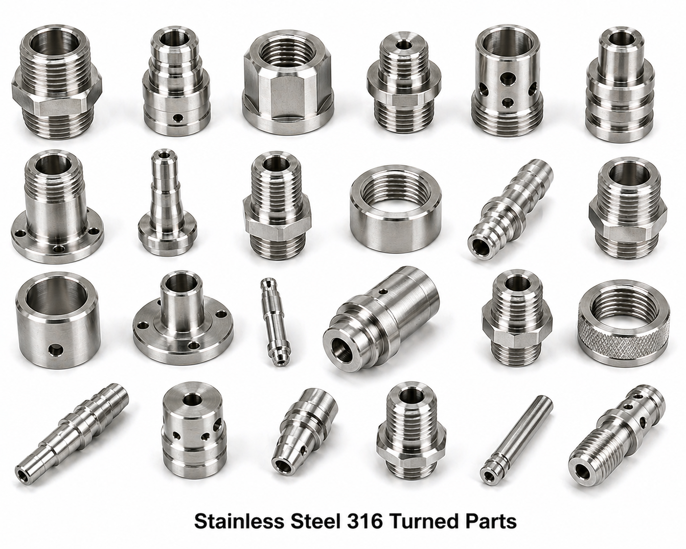 Stainless Steel 316 Turned Parts