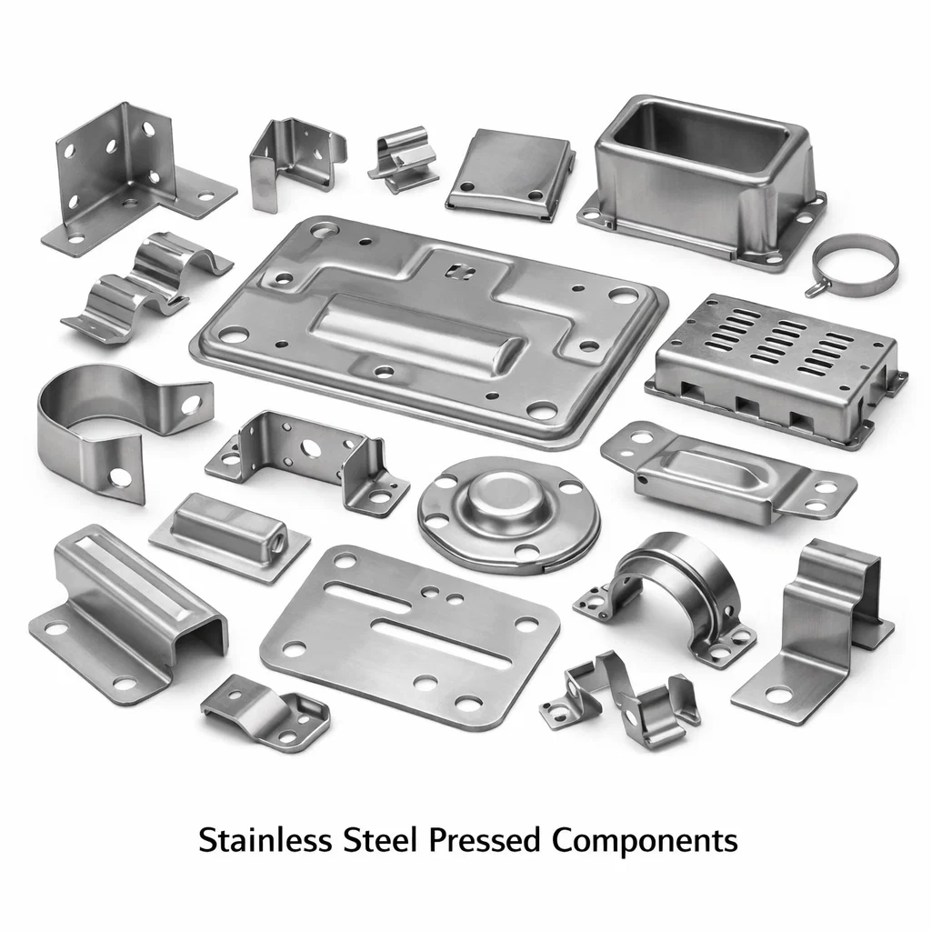 Stainless Steel Pressed Parts Components