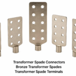Transformer Spade Connectors, Bronze Transformer Spades, Transformer Spade Terminals