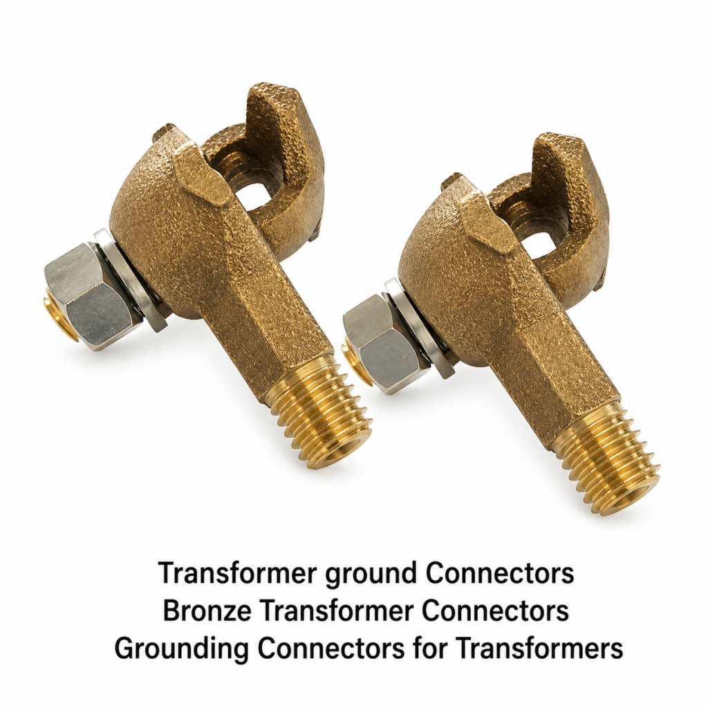 Transformer ground Connectors, Bronze Transformer Connectors, Grounding Connectors for Transformers