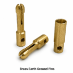 Brass Earth Ground Pins