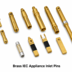 Brass IEC Appliance Inlet Pins