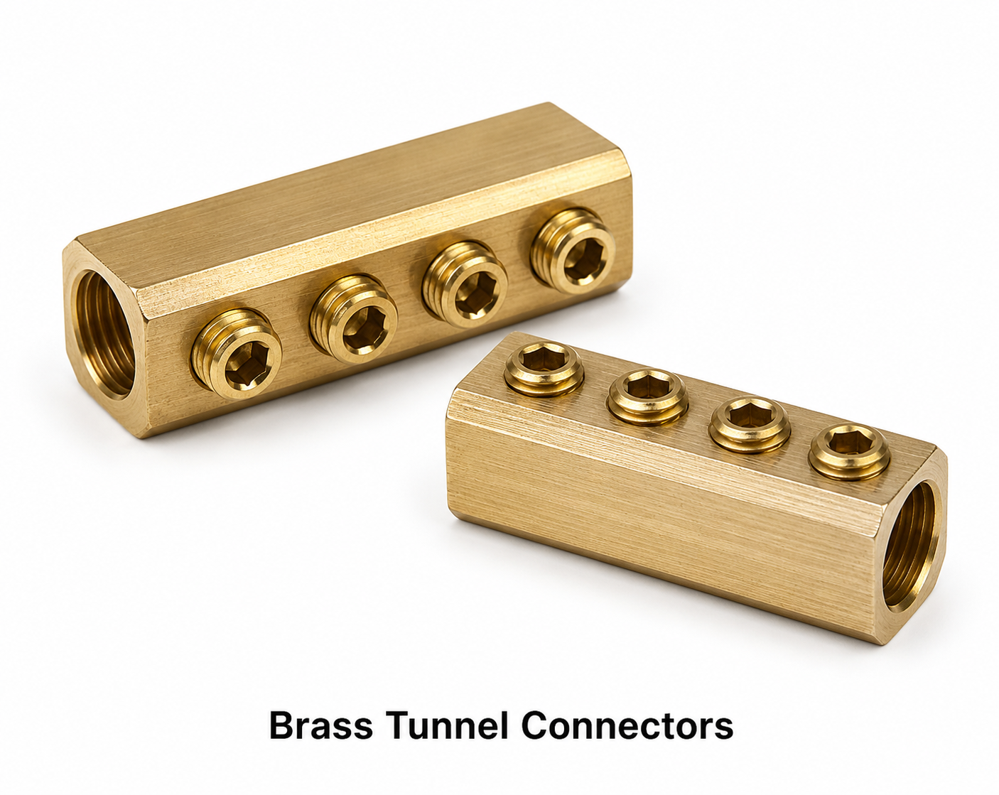 Brass Tunnel Connectors