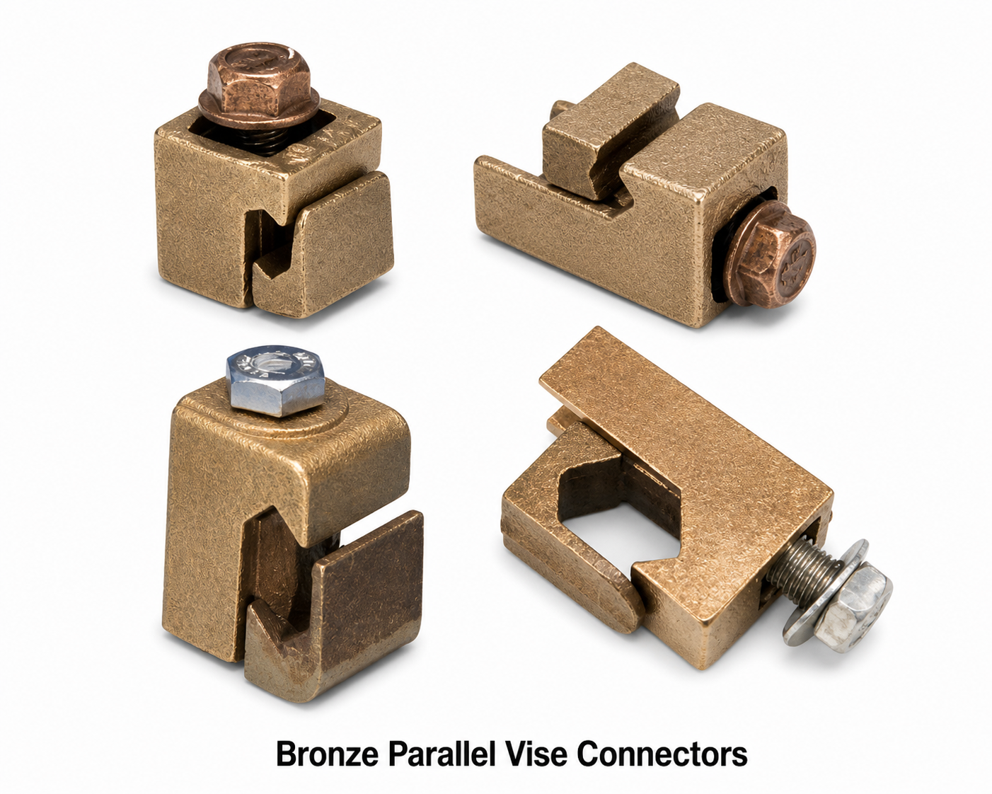 Bronze Parallel Vise Connectors