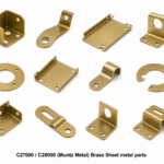 C27000 / C28000 (Muntz Metal) Brass Sheet metal parts