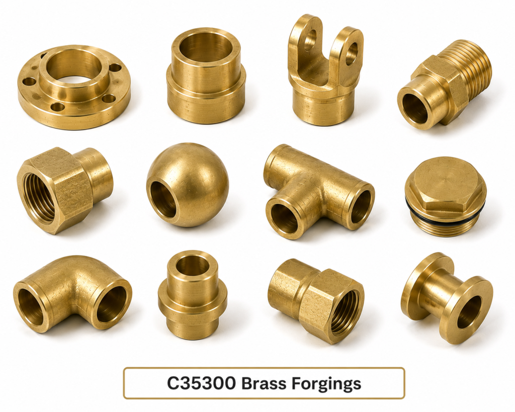 C35300 Brass Forgings