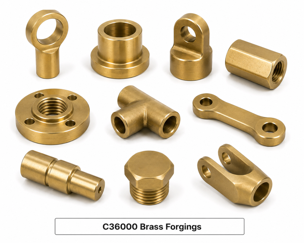C36000 Brass Forgings