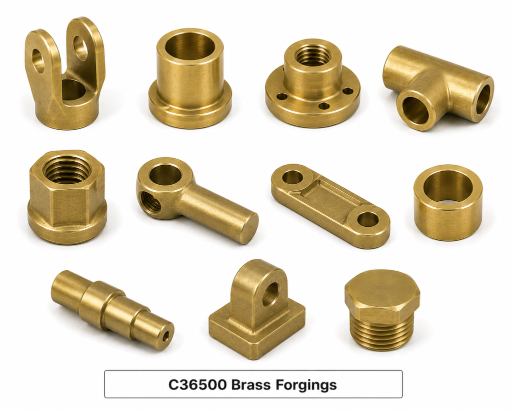 C36500 Brass Forgings