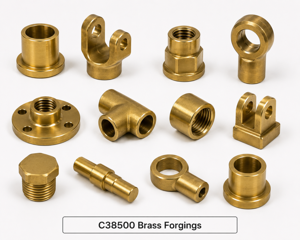 C38500 Brass Forgings
