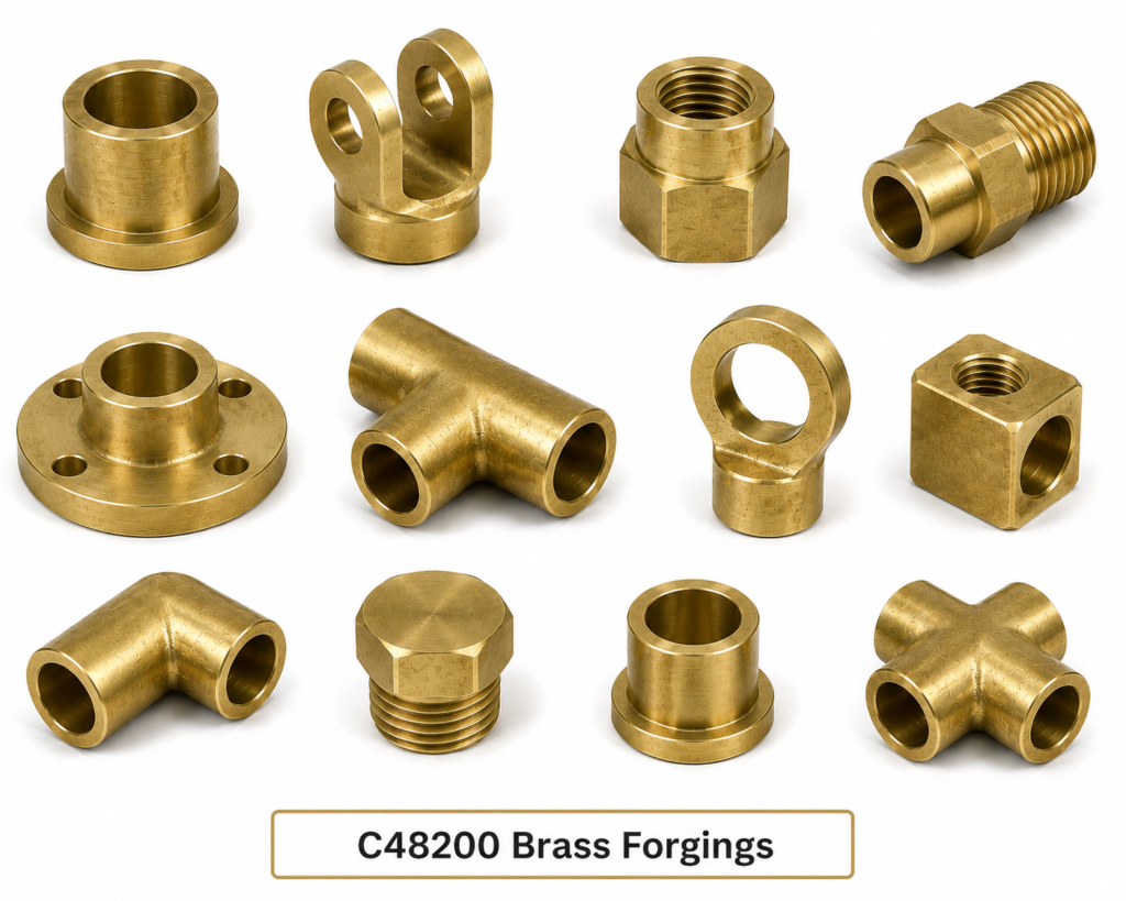 C48200 Brass Forgings