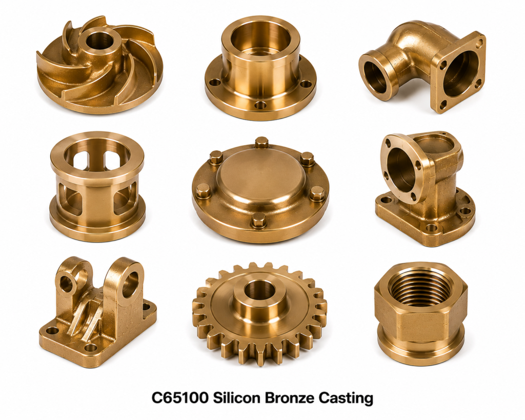 C65100 Silicon Bronze Casting
