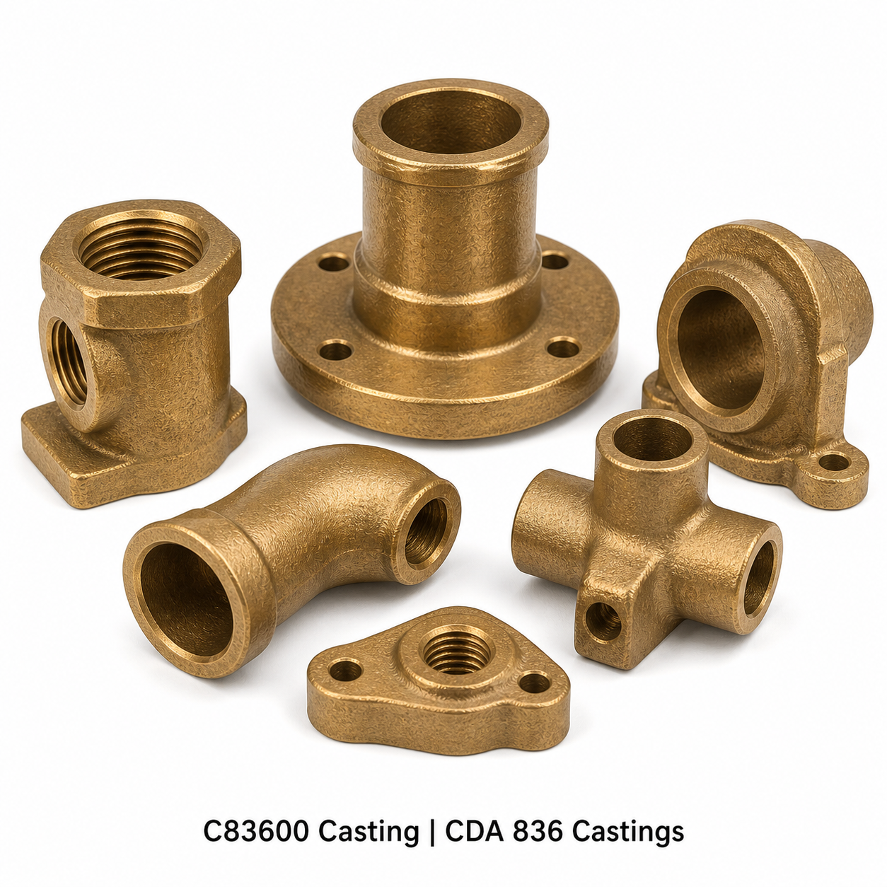 C83600 Casting, CDA 836 Castings