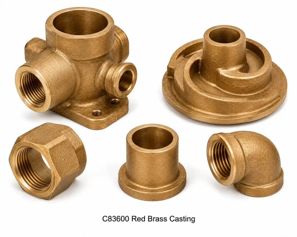 C83600 Red Brass Casting