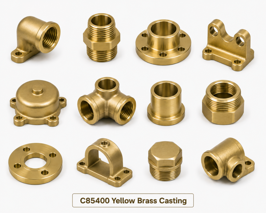 C85400 Yellow Brass Casting 