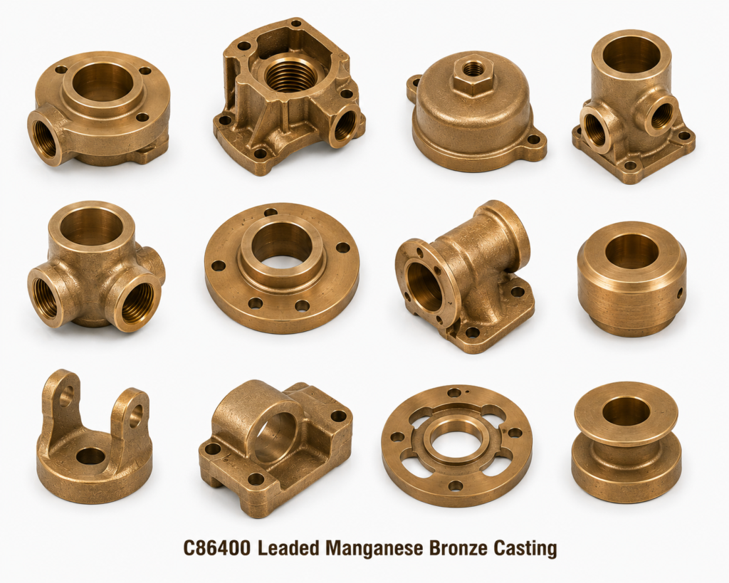 C86400 Leaded Manganese Bronze Casting