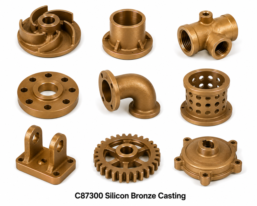 C87300 Silicon Bronze Casting 