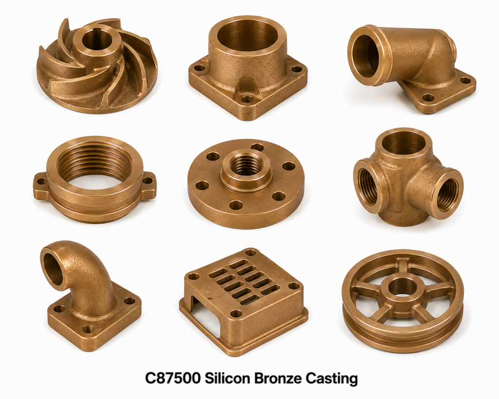 C87500 Silicon Bronze Casting