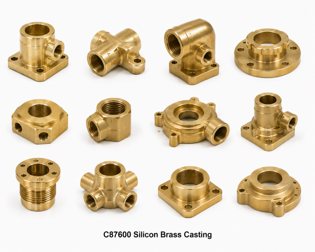 C87600 Silicon Brass Casting 