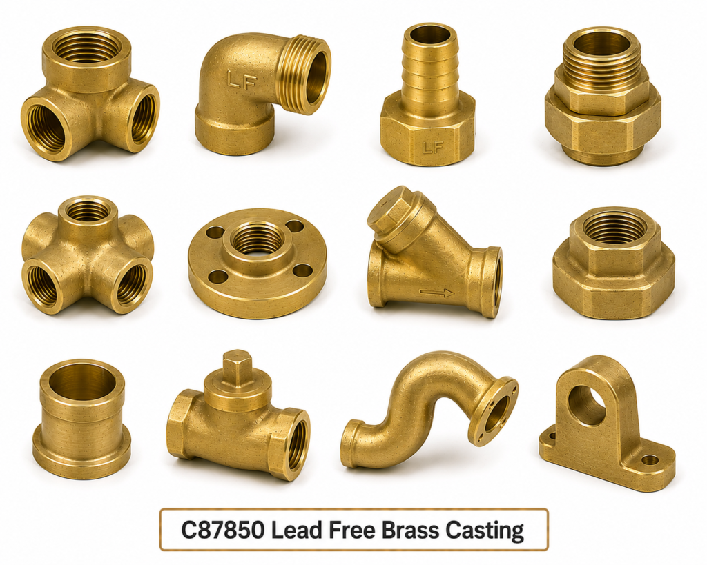 C87850 Lead Free Brass Casting