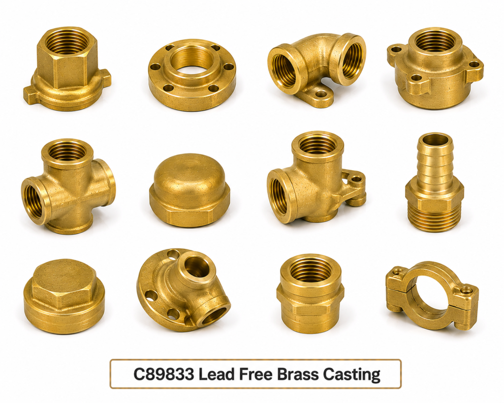 C89833 Lead Free Brass Casting