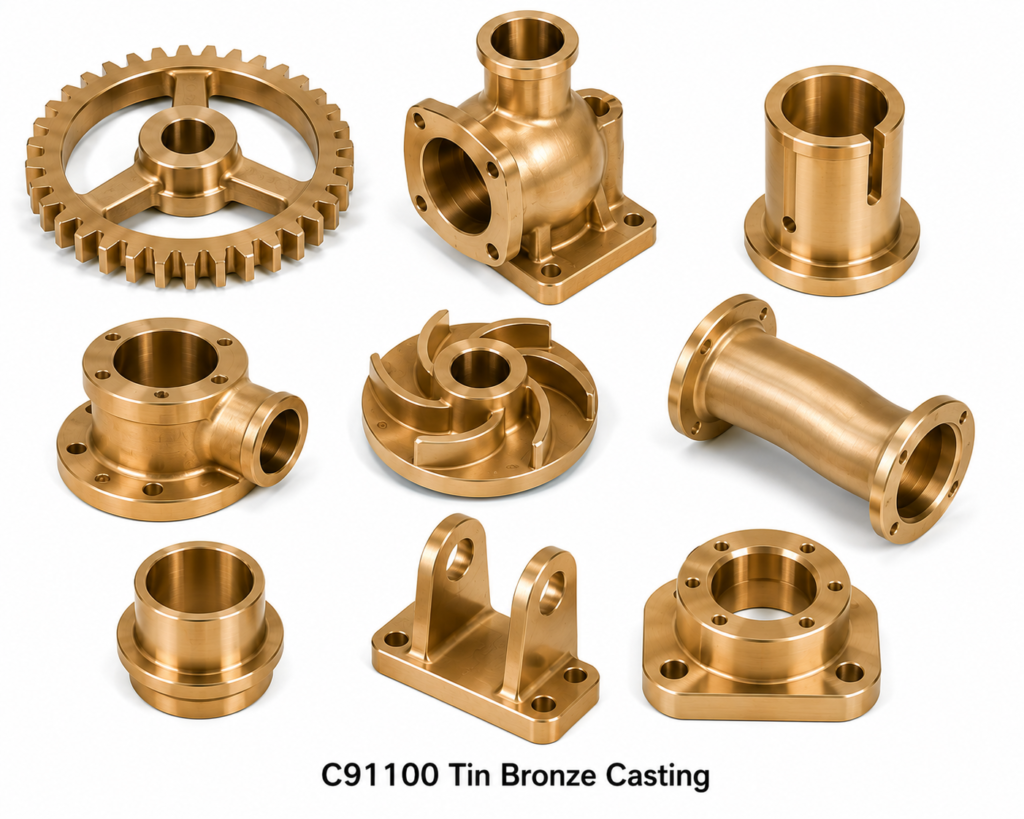 C91100 Tin Bronze Casting