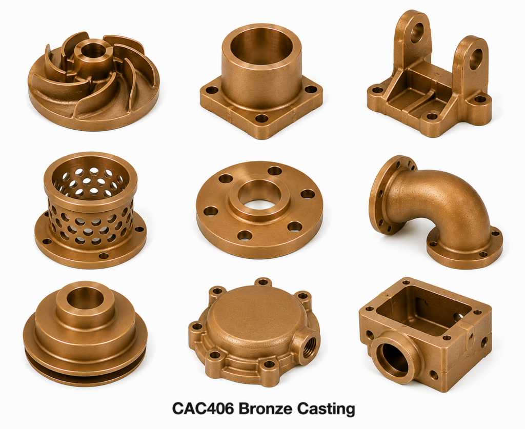 CAC406 Bronze Casting