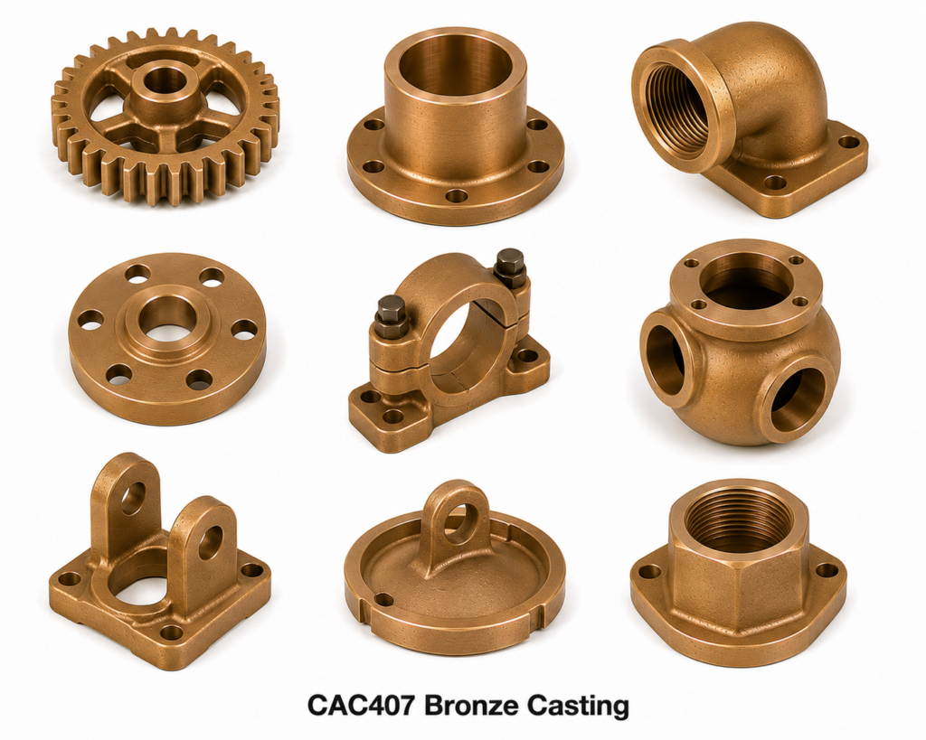 CAC407 Bronze Casting