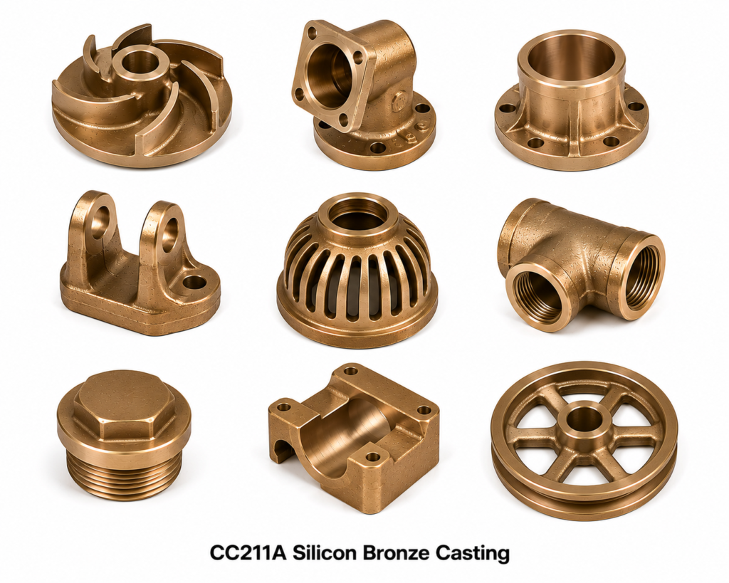CC211A Silicon Bronze Casting