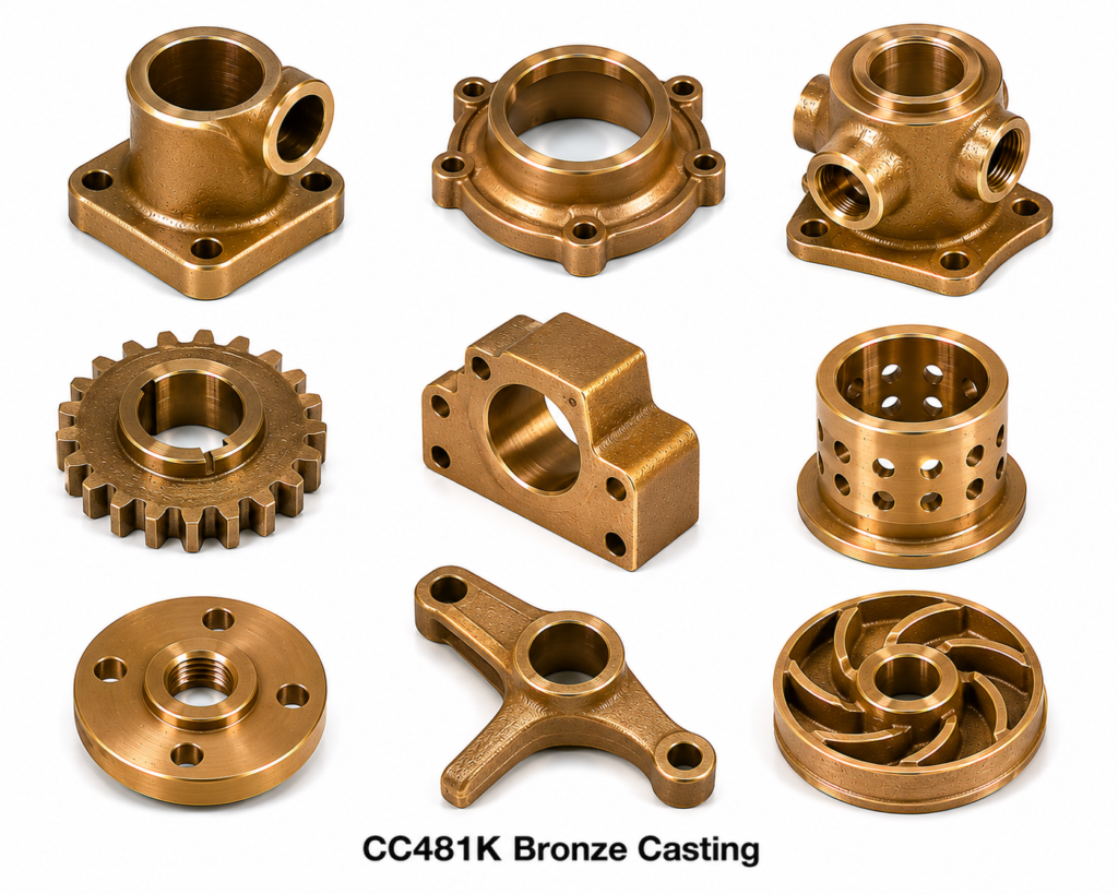 CC481K Bronze Casting 