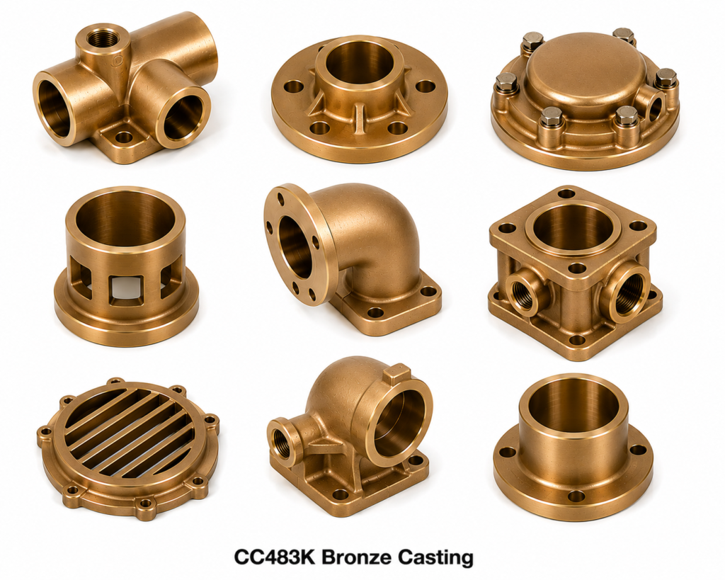 CC483K Bronze Casting