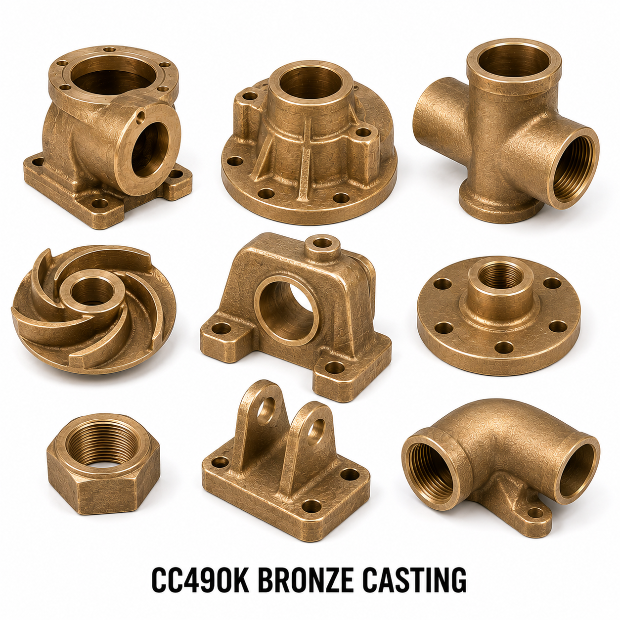 CC490K Bronze Casting