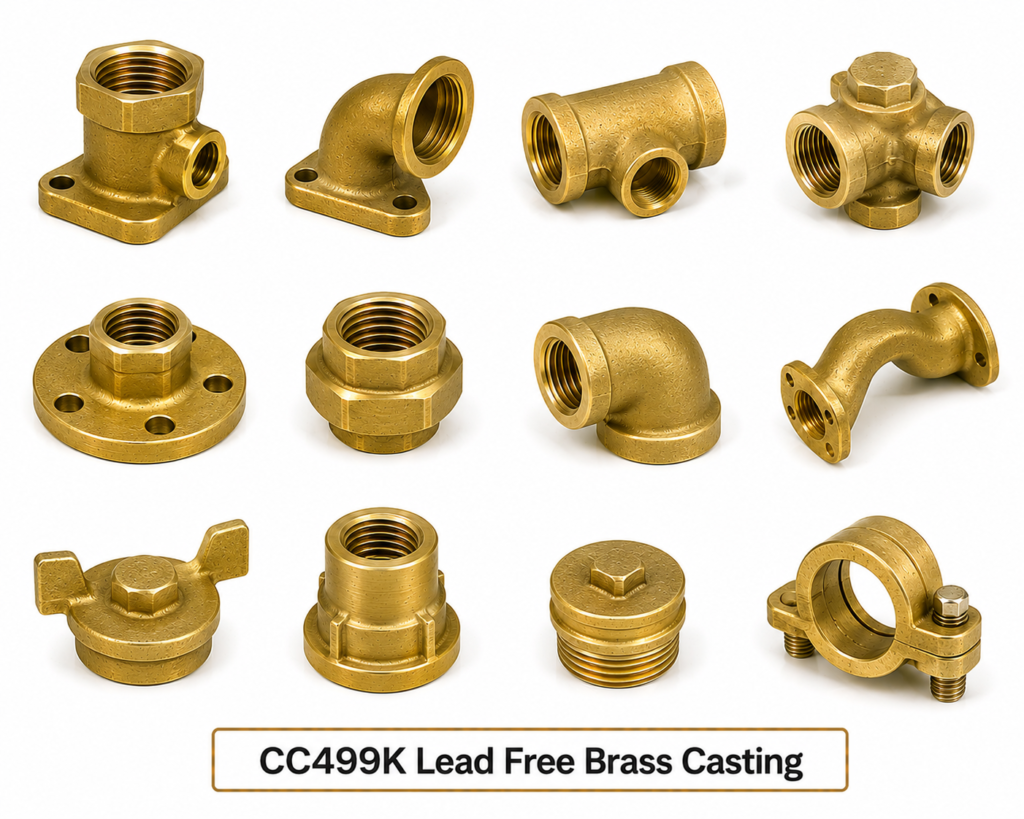 CC499K Lead Free Brass Casting