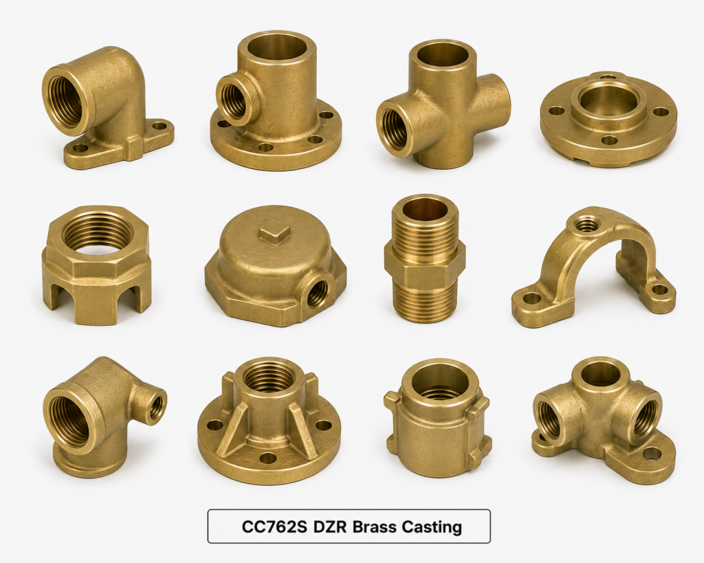 CC762S DZR Brass Casting