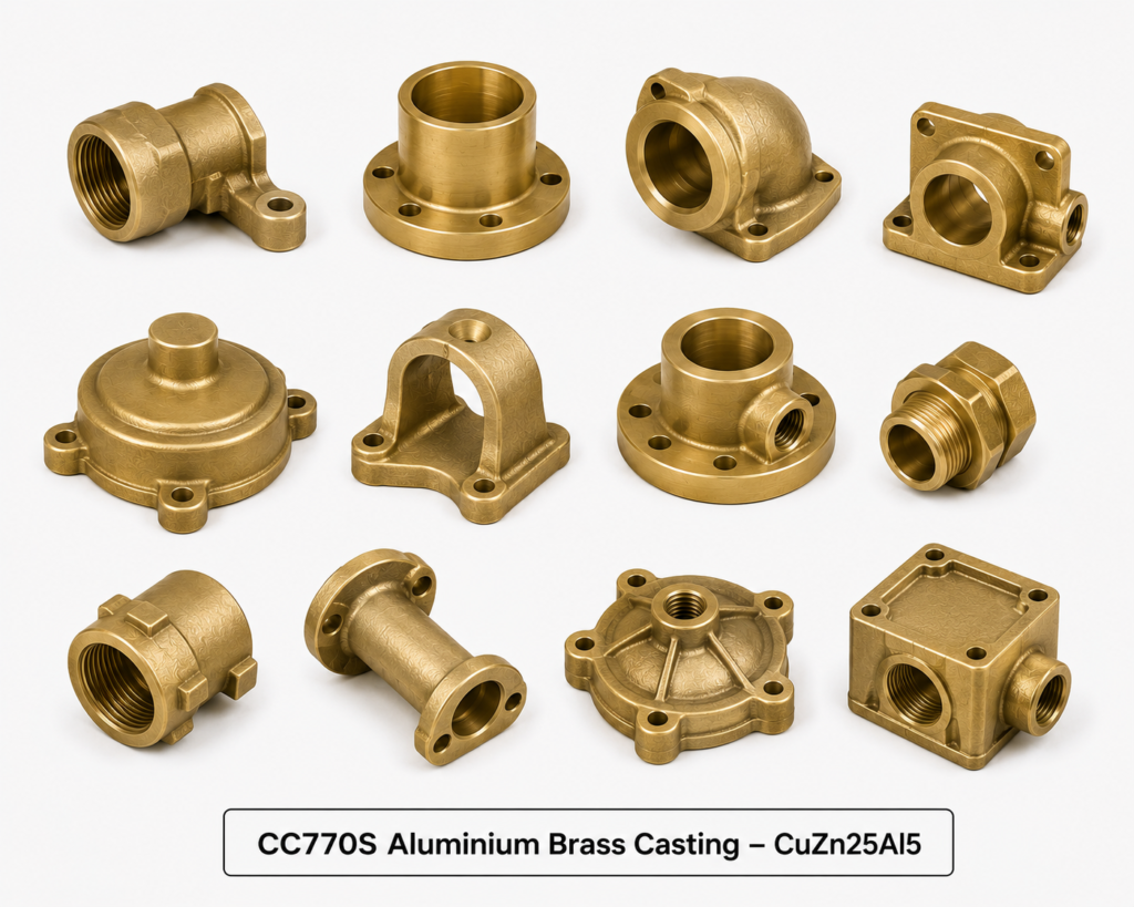 CC770S Aluminium Brass Casting – CuZn25Al5
