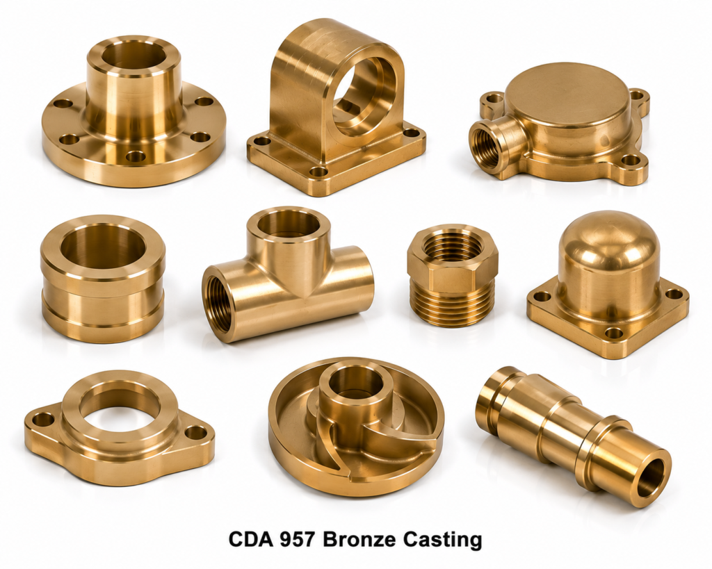 CDA 957 Bronze Casting
