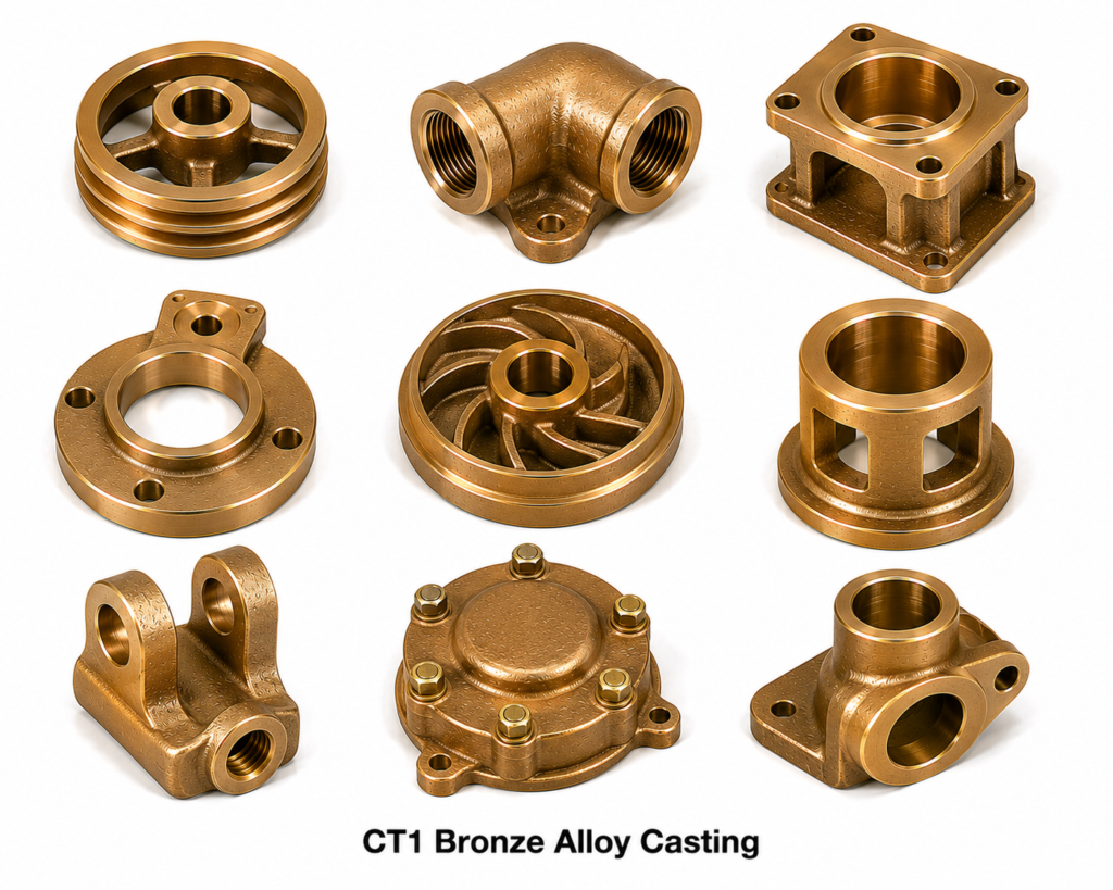 CT1 Bronze Alloy Casting